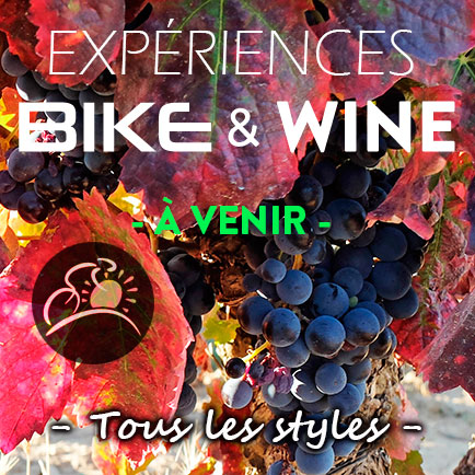 Expériences BIKE & WINE